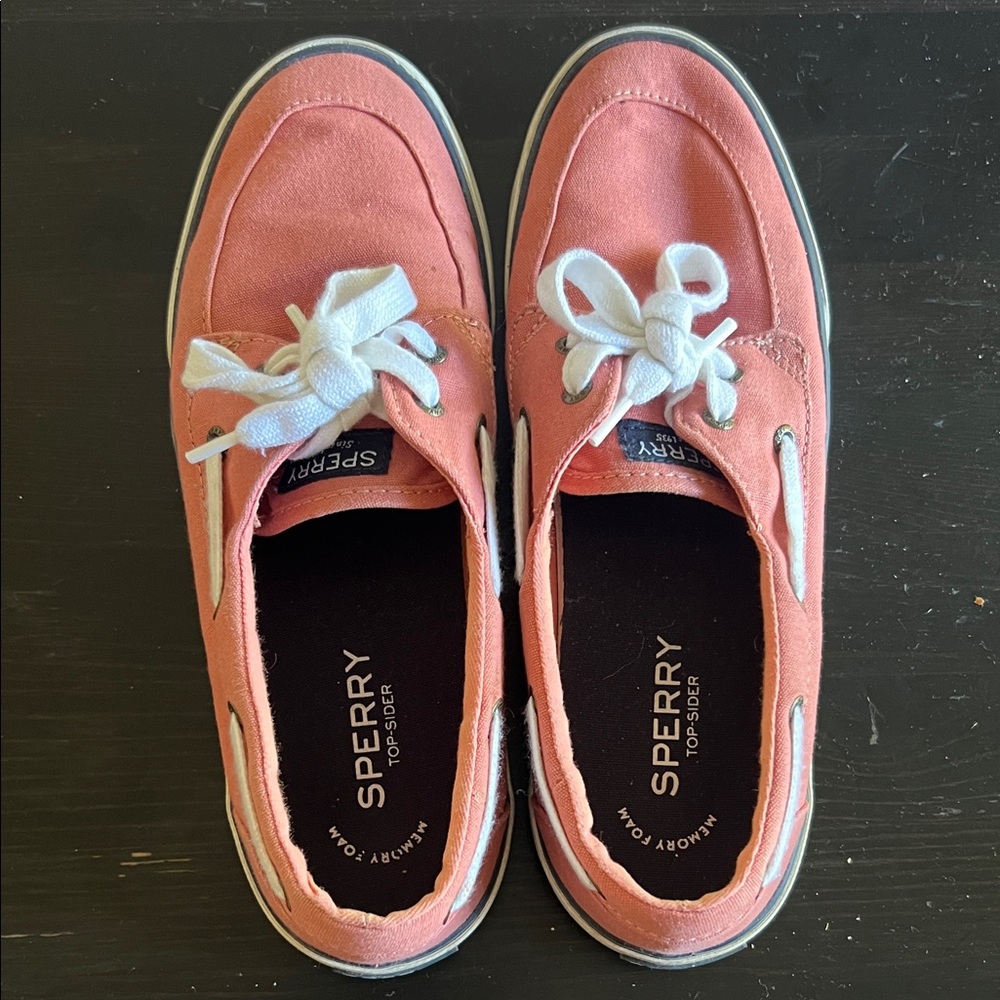 Sperry Women’s Coral Boat Shoes with Memory Foam